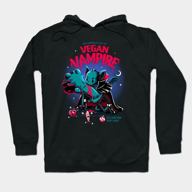 Vegan Vampire halloween Hoodie by thedoomseed